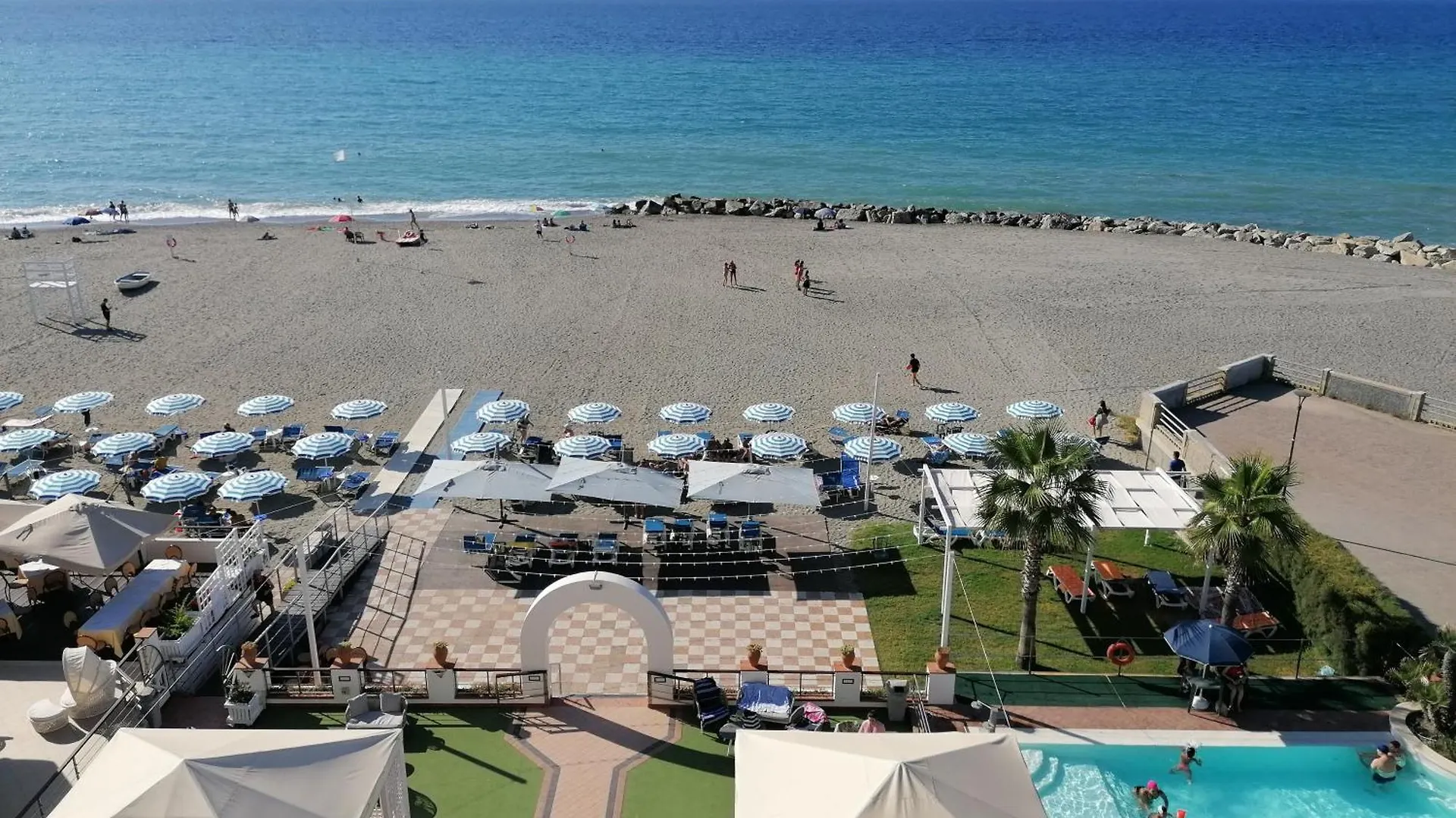 Hotel Il Gabbiano Beach Terme Vigliatore Italien